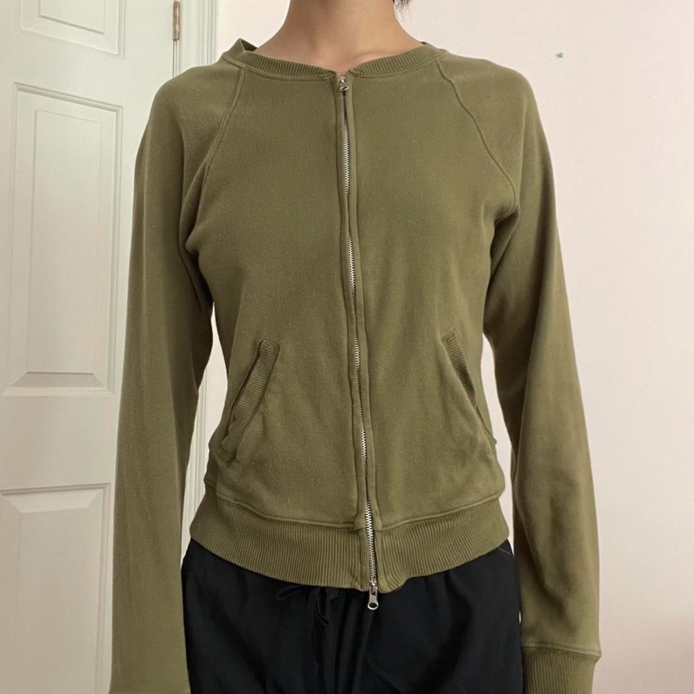 Bluenotes Khaki Zip-Up Jacket